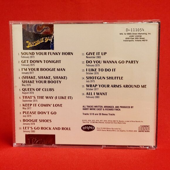 The Best of KC and the Sunshine Band Audio CD 1989 - Picture 2 of 8